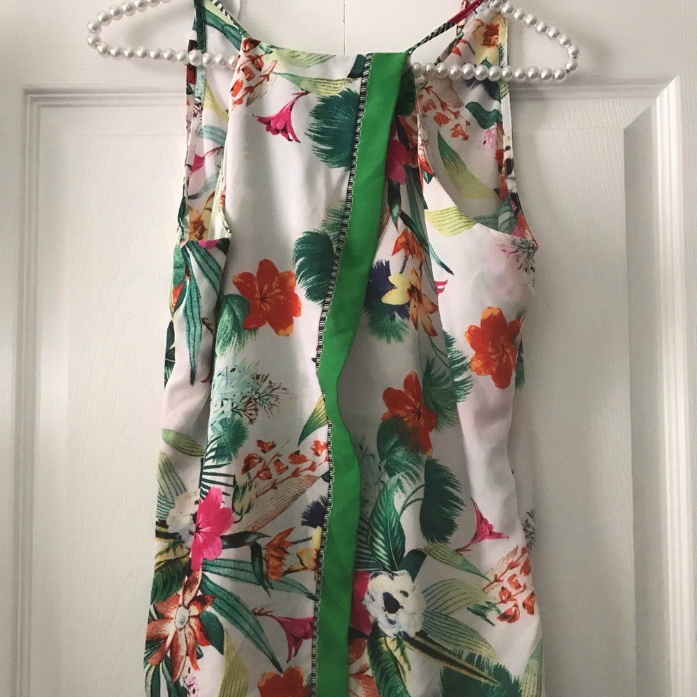 Silky Floral top from New York and Co!